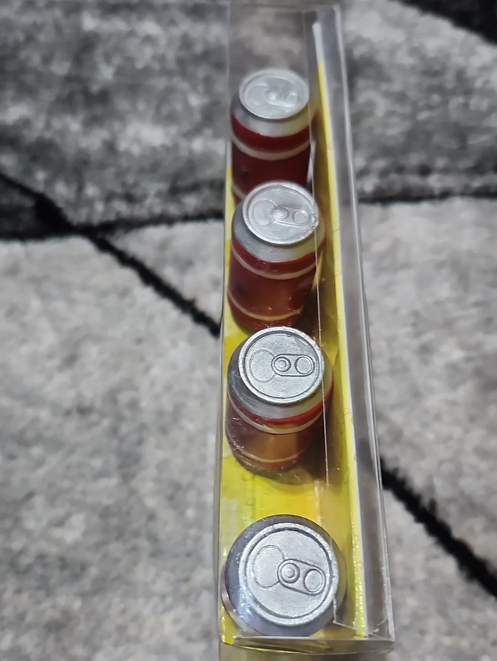 CHARCOAL COMPANION MINI RED BEER CAN CORN HOLDERS SET-OF-4